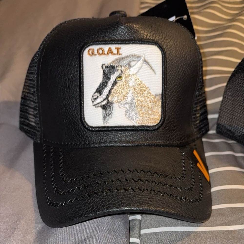 Black Hat with Animal Patch